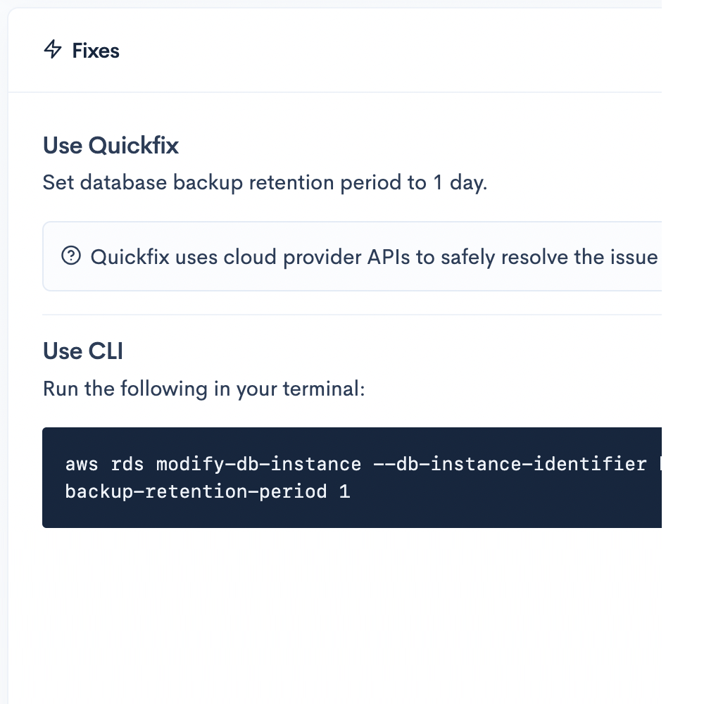 Metadash Fixes list